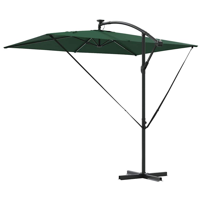 Parasol banana cu brațe Verde 294 x 200 x 254 cm - WALTI WALTI