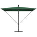 Parasol banana cu brațe Verde 294 x 200 x 254 cm - WALTI WALTI