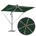 Parasol banana cu brațe Verde 294 x 200 x 254 cm - WALTI WALTI