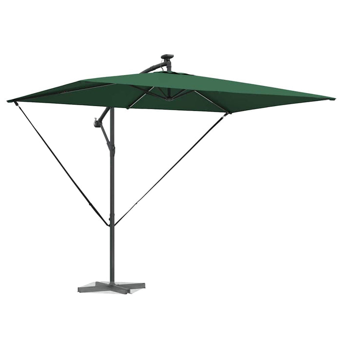 Parasol banana cu brațe Verde 294 x 200 x 254 cm - WALTI WALTI