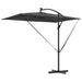 Parasol banana cu brațe cu blocare Antracit 294 x 200 x 254 cm - WALTI WALTI