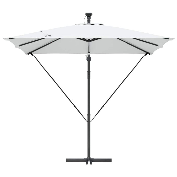 Parasol banana cu brațe Nisipiu 249 x 249 x 250 cm - WALTI WALTI