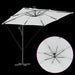 Parasol banana cu brațe Nisipiu 249 x 249 x 250 cm - WALTI WALTI