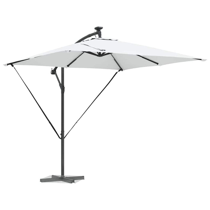Parasol banana cu brațe Nisipiu 249 x 249 x 250 cm - WALTI WALTI