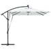 Parasol banana cu brațe Nisipiu 249 x 249 x 250 cm - WALTI WALTI
