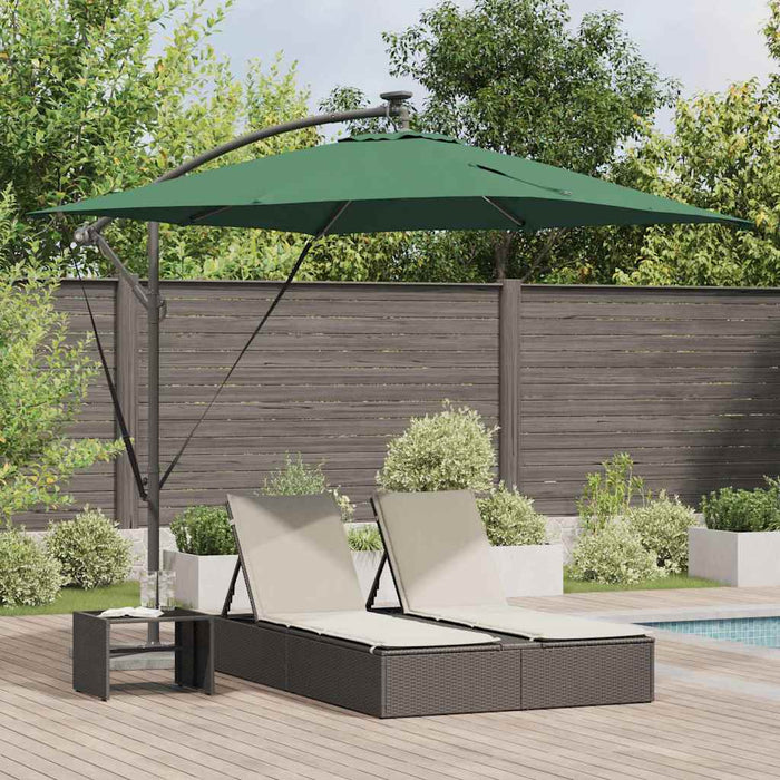 Parasol banana cu brațe Verde 249 x 249 x 250 cm - WALTI WALTI