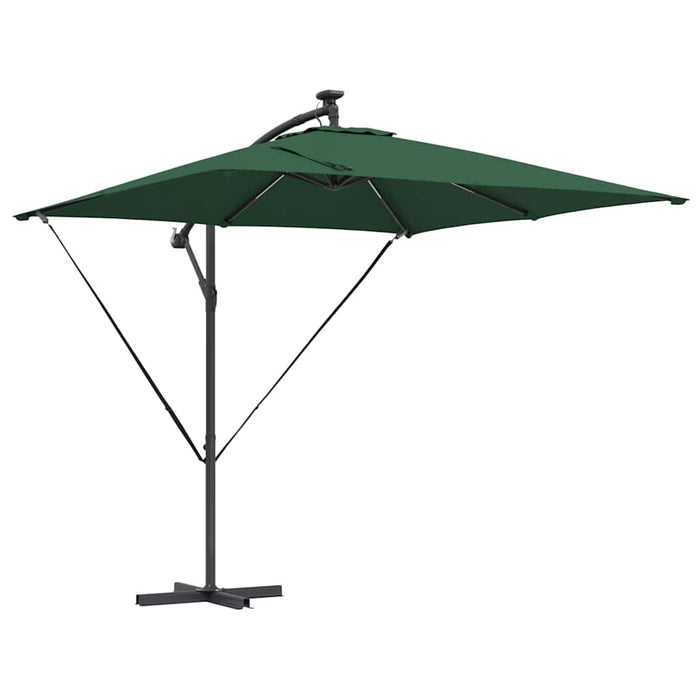 Parasol banana cu brațe Verde 249 x 249 x 250 cm - WALTI WALTI
