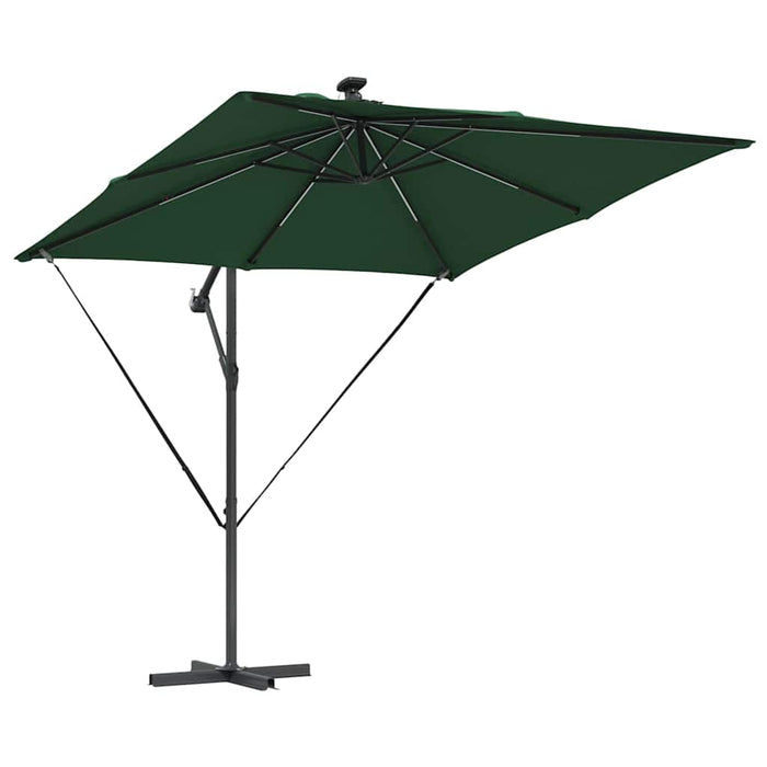 Parasol banana cu brațe Verde 249 x 249 x 250 cm - WALTI WALTI