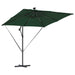 Parasol banana cu brațe Verde 249 x 249 x 250 cm - WALTI WALTI