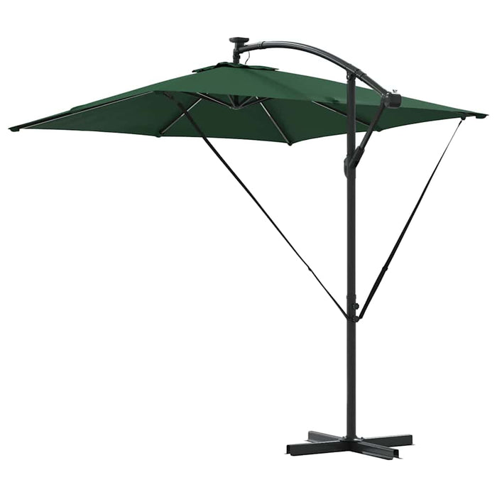Parasol banana cu brațe Verde 249 x 249 x 250 cm - WALTI WALTI