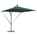 Parasol banana cu brațe Verde 249 x 249 x 250 cm - WALTI WALTI