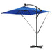 Parasol banana cu brațe albastru 249 x 249 x 250 cm - WALTI WALTI