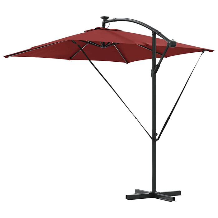 Parasol banana cu brațe Terracota 249 x 249 x 250 cm - WALTI WALTI