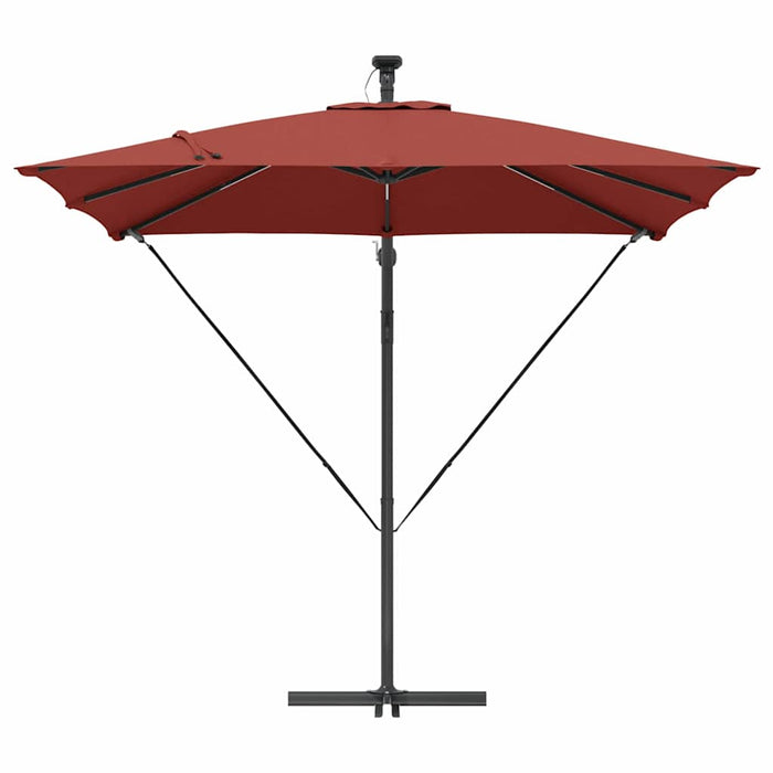 Parasol banana cu brațe Terracota 249 x 249 x 250 cm - WALTI WALTI