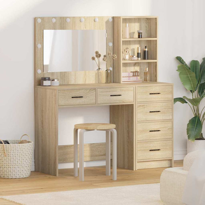 Masă de Machiaj cu sertar Maro 78,5 x 41 x 135 cm Lemn compozit - WALTI WALTI