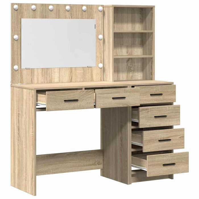 Masă de Machiaj cu sertar Maro 78,5 x 41 x 135 cm Lemn compozit - WALTI WALTI