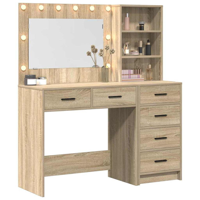 Masă de Machiaj cu sertar Maro 78,5 x 41 x 135 cm Lemn compozit - WALTI WALTI