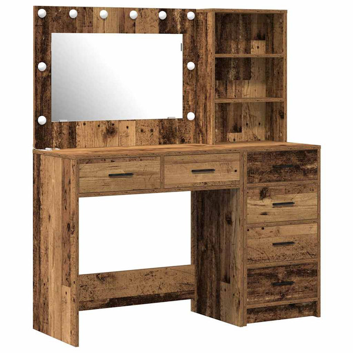 Masă de Machiaj cu sertar Maro 78,5 x 41 x 135 cm Lemn compozit - WALTI WALTI