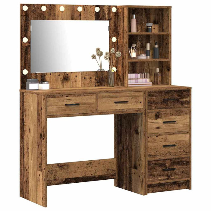 Masă de Machiaj cu sertar Maro 78,5 x 41 x 135 cm Lemn compozit - WALTI WALTI