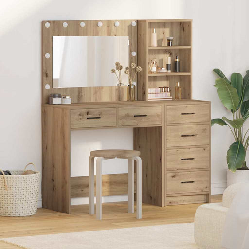 Masă de Machiaj cu sertar Maro 78,5 x 41 x 135 cm Lemn compozit - WALTI WALTI