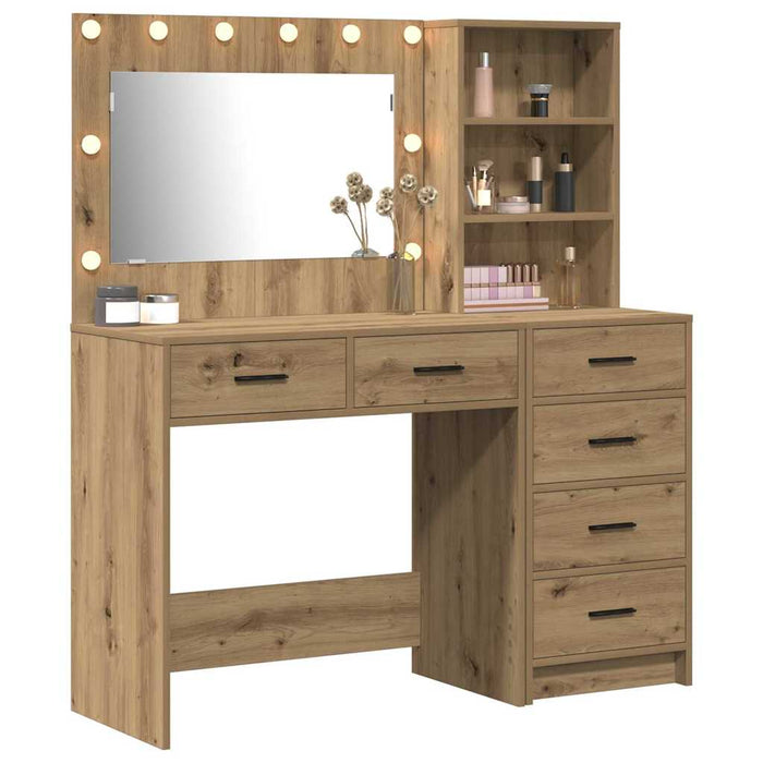 Masă de Machiaj cu sertar Maro 78,5 x 41 x 135 cm Lemn compozit - WALTI WALTI