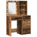 Masă de Machiaj 2 pcs Maro 50 x 41 x 135 cm Lemn compozit - WALTI WALTI