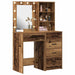Masă de Machiaj 2 pcs Maro 50 x 41 x 135 cm Lemn compozit - WALTI WALTI