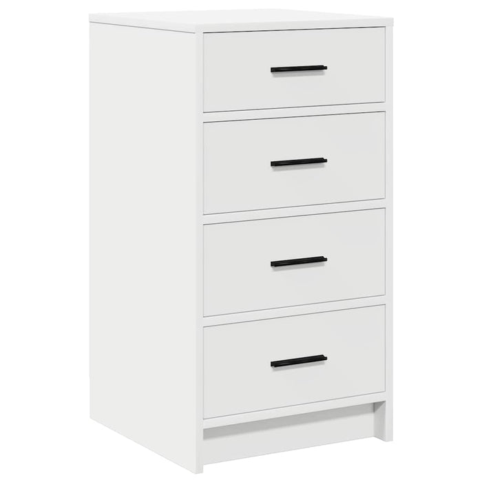 Masă de Machiaj cu lumini de oglindă 3 pcs Alb Lemn compozit - WALTI WALTI