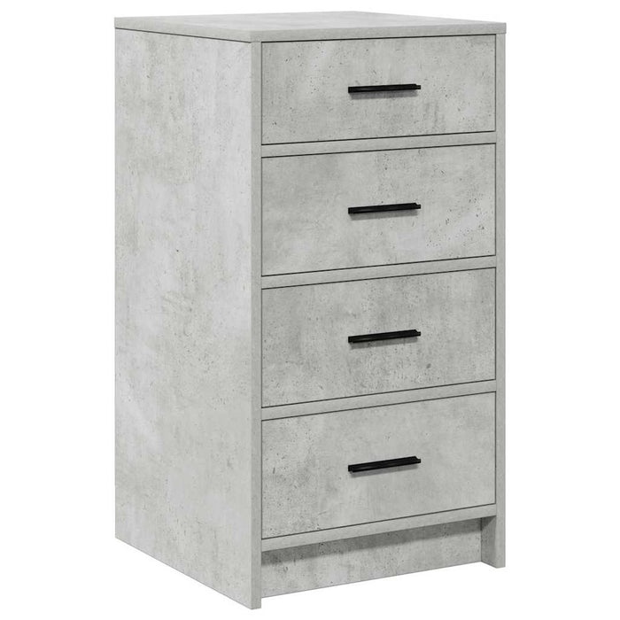 Masă de Machiaj 3 pcs Gri 40 x 41 x 135 cm Lemn compozit - WALTI WALTI