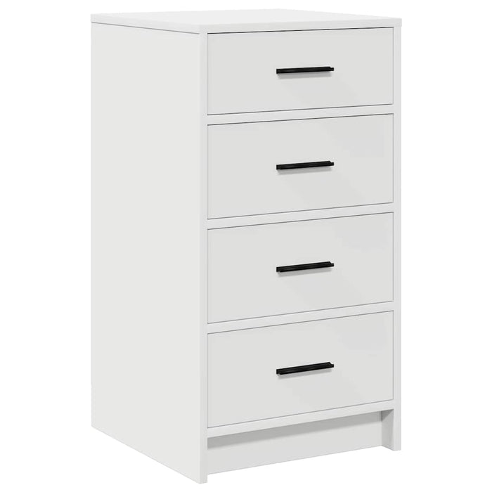 Masă de Machiaj 3 pcs Alb 40 x 41 x 135 cm Lemn compozit - WALTI WALTI