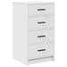 Masă de Machiaj 3 pcs Alb 40 x 41 x 135 cm Lemn compozit - WALTI WALTI