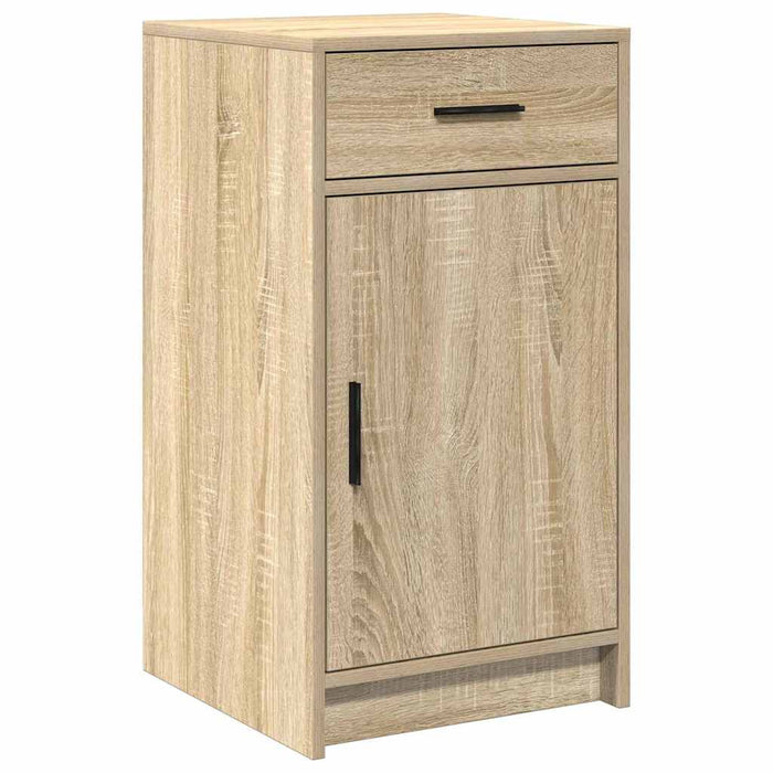 Masă de Machiaj cu lumini de oglindă 2 pcs Maro Lemn compozit - WALTI WALTI