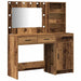 Masă de Machiaj 2 pcs Maro 78,5 x 41 x 135 cm Lemn compozit - WALTI WALTI