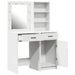 Set de Dressing cu ușă 2 pcs Alb 50 x 41 x 135 cm Lemn compozit - WALTI WALTI