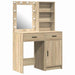 Set de Dressing cu sertar 2 pcs Stejar Sonoma 50 x 41 x 135 cm - WALTI WALTI