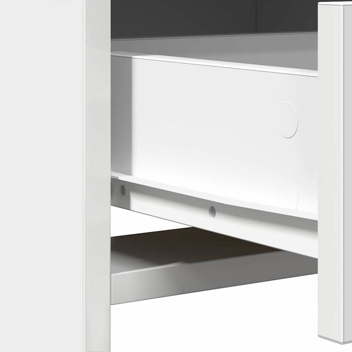 Set de Dressing 3 pcs Alb 78,5 x 41 x 135 cm Lemn compozit - WALTI WALTI