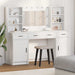 Set de Dressing 3 pcs Alb 78,5 x 41 x 135 cm Lemn compozit - WALTI WALTI