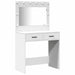 Set de Dressing 3 pcs Alb 78,5 x 41 x 135 cm Lemn compozit - WALTI WALTI