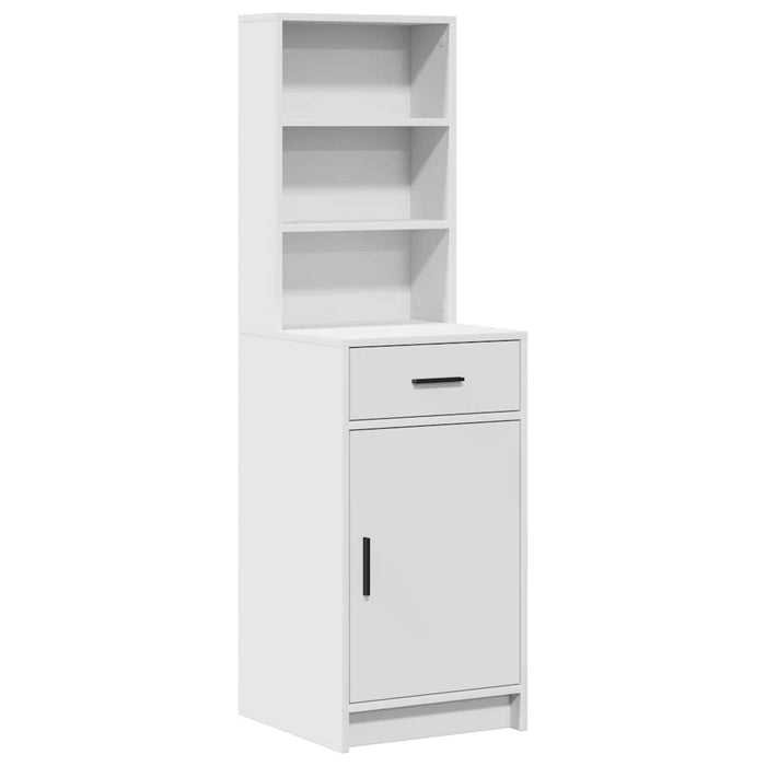 Set de Dressing 3 pcs Alb 78,5 x 41 x 135 cm Lemn compozit - WALTI WALTI