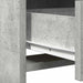 Set de Dressing cu raft 3 pcs Gri din beton 78,5 x 41 x 135 cm - WALTI WALTI