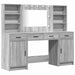 Set de Dressing cu sertar 3 pcs sonoma gri 78,5 x 41 x 135 cm - WALTI WALTI