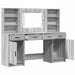 Set de Dressing cu sertar 3 pcs sonoma gri 78,5 x 41 x 135 cm - WALTI WALTI