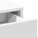 Set de Dressing cu ușă 3 pcs Alb 50 x 41 x 135 cm Lemn compozit - WALTI WALTI
