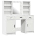 Set de Dressing cu ușă 3 pcs Alb 50 x 41 x 135 cm Lemn compozit - WALTI WALTI