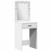 Set de Dressing cu ușă 3 pcs Alb 50 x 41 x 135 cm Lemn compozit - WALTI WALTI