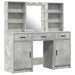 Set de Dressing cu sertar 3 pcs Gri din beton 50 x 41 x 135 cm - WALTI WALTI