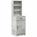 Set de Dressing cu sertar 3 pcs Gri din beton 50 x 41 x 135 cm - WALTI WALTI