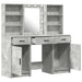 Set de Dressing cu sertar 3 pcs Gri din beton 50 x 41 x 135 cm - WALTI WALTI