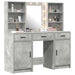 Set de Dressing cu sertar 3 pcs Gri din beton 50 x 41 x 135 cm - WALTI WALTI