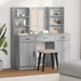 Set de Dressing 3 pcs sonoma gri 50 x 41 x 135 cm Lemn compozit - WALTI WALTI
